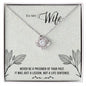 Love Knot Necklace For Wife (Yellow & White Gold Variants)