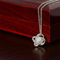 Love Knot Necklace For Wife (No MC)
